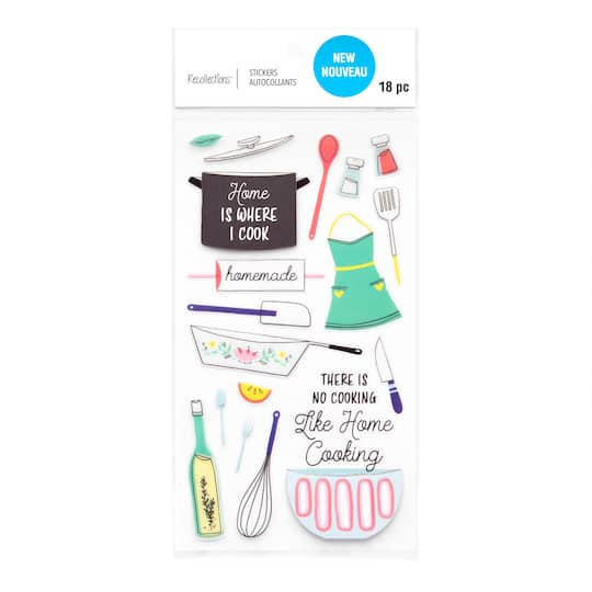 Cooking Dimensional Stickers by Recollections&#x2122;